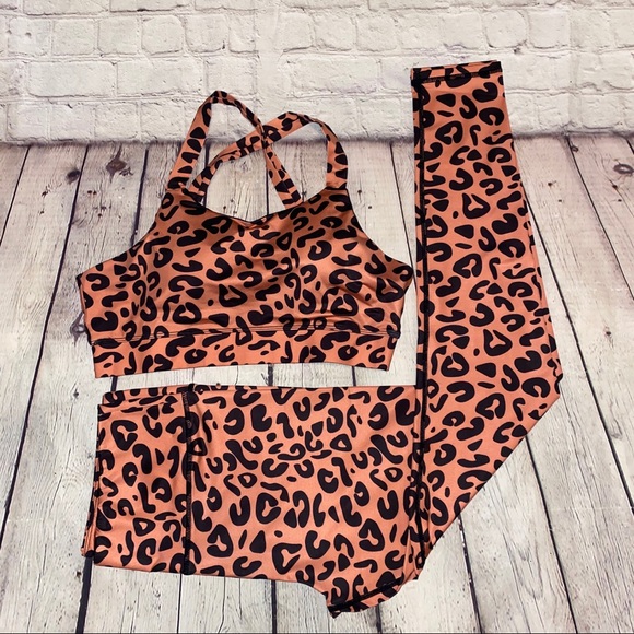 Unlisted Pants - 🍁 Isabel Leopard Print Workout Set 🍁